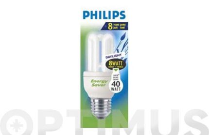 BOMBILLA BAJO CONSUMO GENIE CAJA - 8W E27 840
