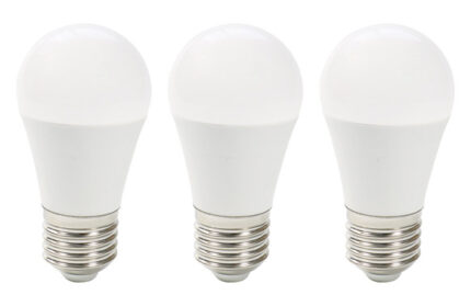 BOMBILLA ESFERICA LED 3 UNID