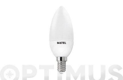 BOMBILLA LED VELA - E14 LUZ CALIDA 350LM 4W