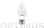 BOMBILLA LED VELA - E27 LUZ FRIA 600LM 6W