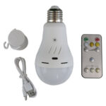BOMBILLA PORTATIL LED RECARGABLE/EMERGENCIA 500LM 6W