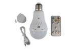 BOMBILLA PORTATIL LED RECARGABLE/EMERGENCIA 500LM 6W