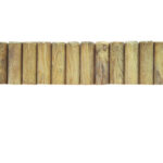 BORDURA MINIVALLA MADERA PINEDE - 20 X 112 CM POSTE DE FIJACION 35 CM