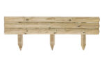 BORDURA MINIVALLA MADERA TRAVERSE - 21 X 110 CM POSTE DE FIJACION 40 CM