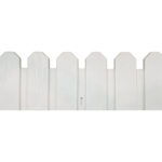 BORDURA POLIETILENO SIERRA BORDER BLANCO PACK 4 UDS - 20 X 80 CM