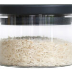 BOTE APILABLE CRISTAL TAPA GRIS