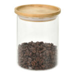 BOTE APILABLE VIDRIO MADERA - Ø9,5 X 12,5 CM