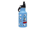 BOTELLA ALUMINIO CON PAJITA NIÑOS - 500 ML - SNOOPY