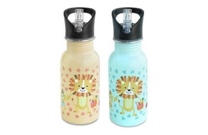 BOTELLA INOX TERMO INFANTIL SNACK RICO FUNNY - 400 ML- JUNGLE SURTIDO