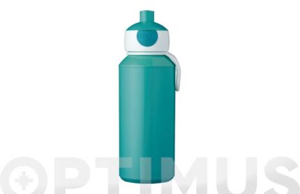 BOTELLA POP UP CAMPUS TURQUESA - 400 ML