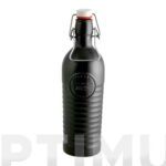 BOTELLA VIDRIO METALIZADA ANTRACITA - 1 L