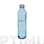 BOTELLA VIDRIO RELIEVE AZUL - 1,25 L