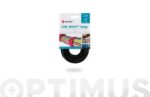 BRIDA CIERRE REUTILIZABLE VELCRO® ONE-WRAP® 25 UDS - 200 MM X 20 MM NEGRO