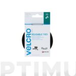 BRIDA CINTA REUTILIZABLE VELCRO® ONE-WRAP® - 5 M X 10 MM NEGRO