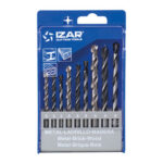 BROCA MIXTO PARED-METAL-MADERA STANDARD CILINDRICA - 1460-5 A 8 MM 9 PZS