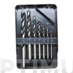 BROCA PARA MADERA 3 PUNTAS JUEGO 7 PIEZAS - Ø 4-5-6-7-8-10-12