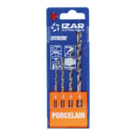 BROCA PORCELANICO PROF. CIL. M/DURO EXTREME JUEGO - 1482- 4 A 8 MM 4 UNIDADES