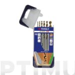 BROCAS MADERA 3 PUNTAS GRADUADAS JGO 6 PZS - CLIPSTER G13