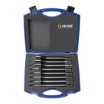 BROCAS MADERA PLANAS JUEGO 8 PIEZAS - 1650-12 A 32 MM