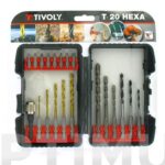 BROCAS MANGO HEXAGONAL + PUNTAS JGO 20 PZAS - T20