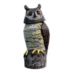 BUHO AHUYENTADOR PAJAROS SOLAR - 43 X 18 X 19 CM