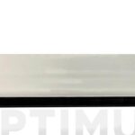 BURLETE BAJO PUERTA ALUMINIO/GOMA BASCULANTE