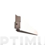 BURLETE BAJO PUERTA ALUMINIO/GOMA RETRACTIL