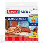 BURLETE CAUCHO PERFIL P MARRON