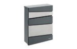 BUZON EXTERIOR ACERO/INOX - FLYSCH ANTRACITA/INOX 27,5 X 36,5 X 10