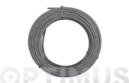 CABLE ACERO GALVANIZADO ROLLO 15 M