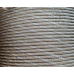 CABLE ACERO GALVANIZADO ROLLO 50 M
