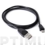 CABLE CONEXION USB-MICRO USB - NEGRO 1M