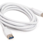 CABLE USB A/ USB A MACHO/HEMBRA 2M BLANCO