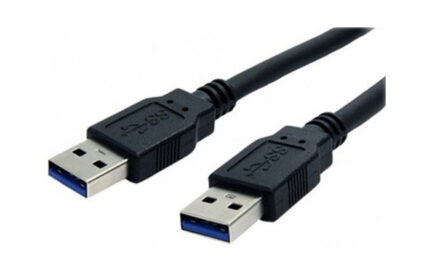 CABLE USB A/ USB A MACHO/MACHO 2M NEGRO