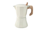 CAFETERA ALUMINIO INDUCCION PETRA - CREMA 12 TAZAS