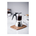 CAFETERA INOX BOROSILICATO SIENA