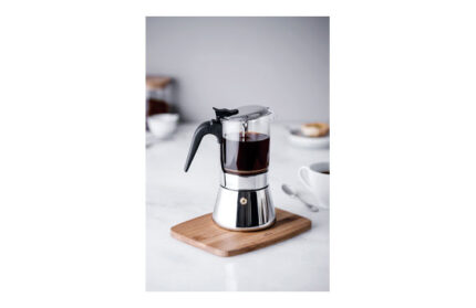 CAFETERA INOX BOROSILICATO SIENA