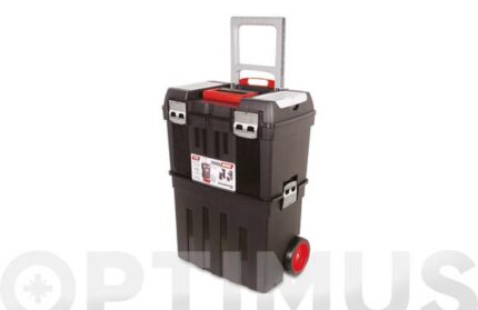 CAJA CARRO HERRAMIENTAS POLIPROPILENO N 58 GRIS - 470 X 290 X 630 MM 1 BANDEJA 1 ESTUCHE