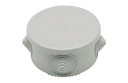 CAJA ESTANCA REDONDA IP55 70X45 MM - CON CONOS