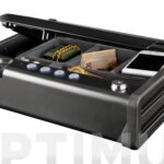 CAJA FUERTE BIOMETRICA - 31 X 25 X 8 CM