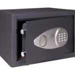 CAJA FUERTE SEGURIDAD ALPHA-25 SOBREPONER ELECTRONICA BTV - 250 X 350 X 250 MM