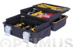 CAJA HERRAMIENTAS ABS NEGRO 1 BANDEJA - 236 X 310 X 457 MM IMPERMEABLE FATMAX