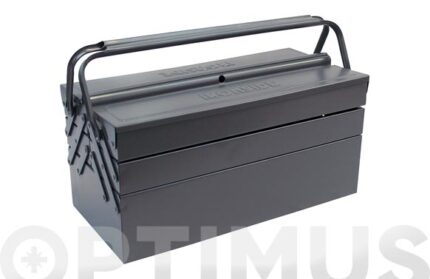 CAJA HERRAMIENTAS METAL GRIS