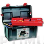 CAJA HERRAMIENTAS POLIPROPILENO N 32 GRIS - 480 X 258 X 255 MM 1 BANDEJA