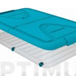 CAJA MULTI-BOX CON RUEDAS AZUL - 60 L