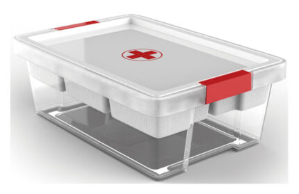 CAJA MULTIUSOS NEW BOTIQUIN CRUZ ROJA - 7 L