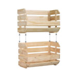 CAJA PINO APILABLE EVOLUTION - 60 X 28,5 X 35,3 CM