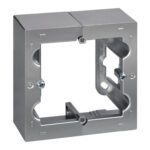 CAJA SUPERFICIE 1 ELEMENTO ALUMINIO - SERIE 10