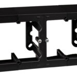 CAJA SUPERFICIE 2 ELEMENTOS NEGRO - SERIE 10