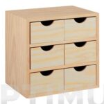 CAJONERA PINO MULTI BLOC-3X2 - 28 X 28 X 20 CM